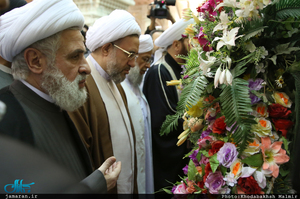 تجدید میثاق میهمانان کنفرانس وحدت اسلامی با آرمان های حضرت امام(س)