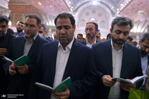 تجدید میثاق سرپرست وزارت آموزش و پرورش با آرمان‌های حضرت امام (س)