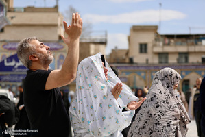 مراسم تحويل سال در آستان حضرت امام زاده صالح (ع)