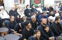 مراسم تاسوعای حسینی در دفتر آیت الله العظمی صانعی (3)