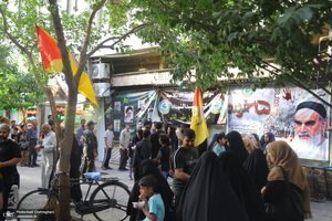 ایستگاه صلواتی کتائب سیدالشهداء عراق به مناسبت رحلت امام خمینی در قم