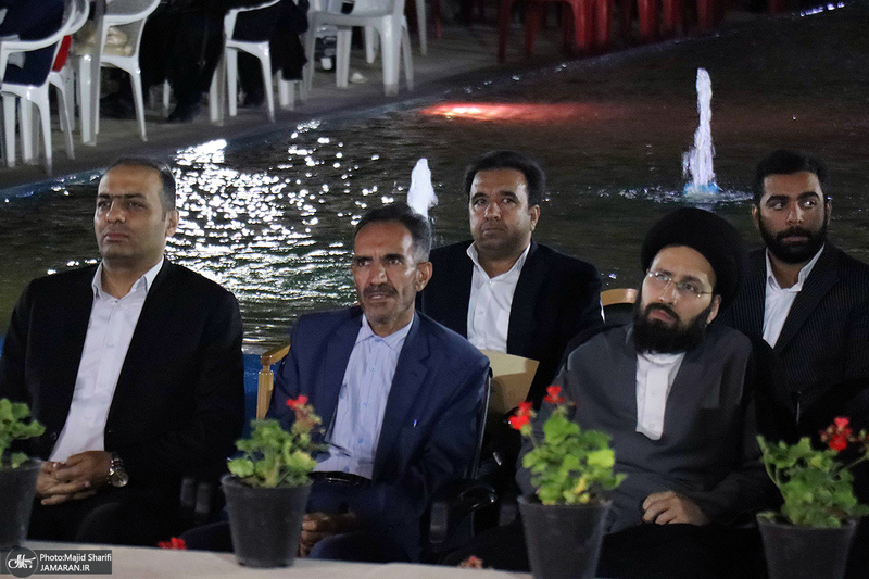 آیین افتتاحیه سومین دوره المپیاد ورزشی جام پرچم در خمین