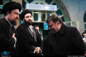 مراسم چهلمین روز درگذشت آیت الله العظمی موسوی اردبیلی(ره) در حسینیه جماران