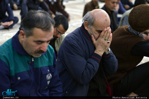 عزاداری شهادت حضرت علی ابن موسی الرضا(ع) در حرم مطهر امام خمینی(س)