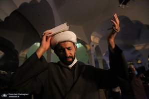 مراسم احیا شب بیست و سوم ماه مباررک رمضان در مصلای قدس قم