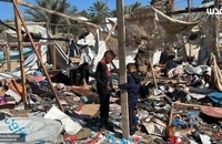 حمله اسرائیل به چادرهای آوارگان در غزه و شهادت 3 فلسطینی  (2)