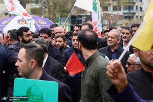 راهپمایی با شکوه روز قدس در تهران-۲