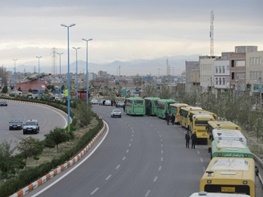 اعزام 30دستگاه اتوبوس درون شهری از اردبیل به مرز مهران
