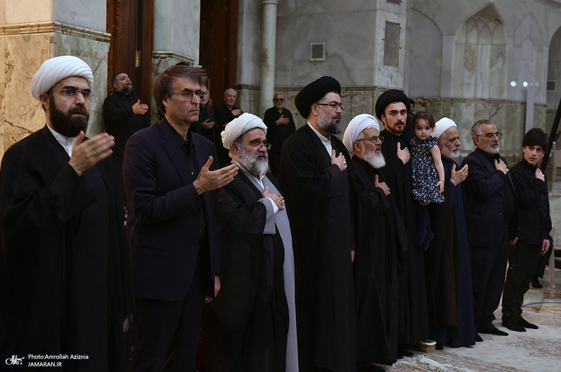 چهارمین شب عزاداری حضرت اباعبدالله الحسین (ع) در حرم امام خمینی