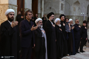 چهارمین شب عزاداری حضرت اباعبدالله الحسین (ع) در حرم امام خمینی