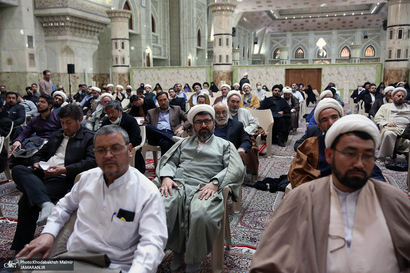 مراسم جشن نیمه شعبان‎ در حرم مطهر امام خمینی (س)