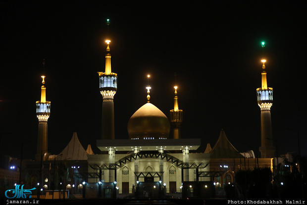 مراسم عزاداری سرور و سالار شهیدان حضرت اباعبدالله الحسین (ع) در حرم امام (س)