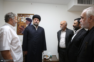 دیدار مدیران سابق تیم های پرسپولیس و استقلال با سید حسن خمینی