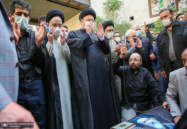 مراسم تشییع پیکر سید محمود دعایی از موسسه اطلاعات برگزار شد + تصاویر