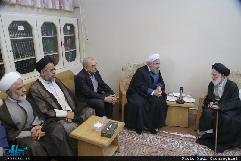 سفر رئیس جمهور روحانی به قم 