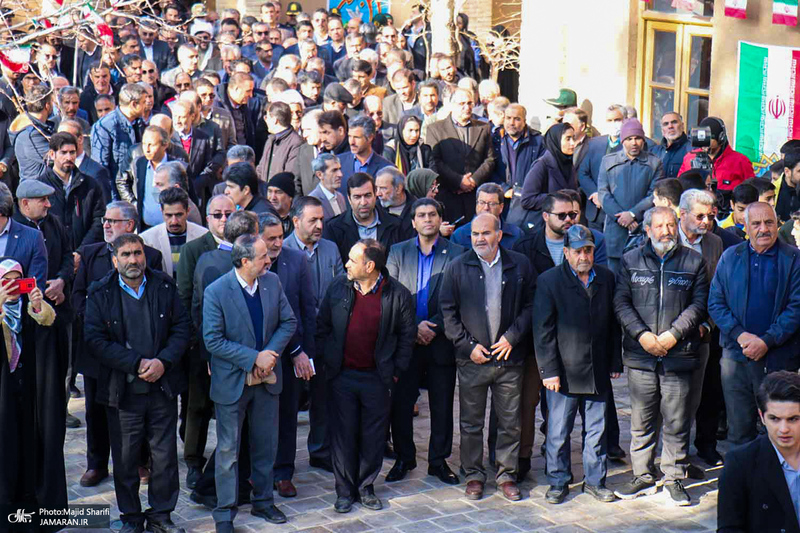 مراسم بزرگداشت 12 بهمن در بیت تاریخی حضرت امام در خمین