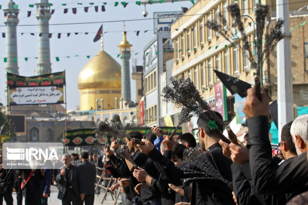 قم در سالروز شهادت امام حسن عسکری(ع) سوگوار شد