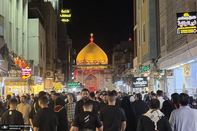 هم قدم با زائران اباعبدالله الحسین (ع)؛ حرم امیر المومنین (ع)
