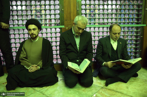 تجدید میثاق اعضای هیئت دولت با آرمان های امام خمینی (س) -1