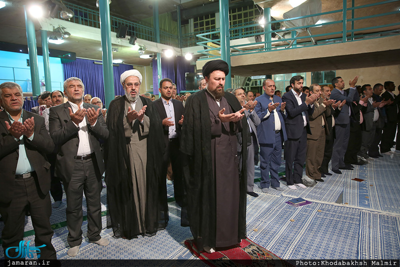 دیدار برگزیدگان هجدهمین کنگره پرسش مهر ریاست جمهوری با یادگار امام