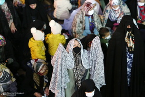 مراسم آغاز  سال 1401 در حرم کریمه اهل بیت (ع)‎