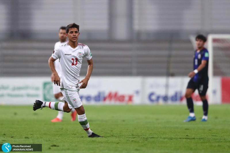 مهدی قایدی تیم ملی فوتبال ایران - ایران و کامبوج