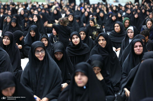 مراسم سوگواری شب اربعین حسینی(ع) در حرم امام خمینی(س)