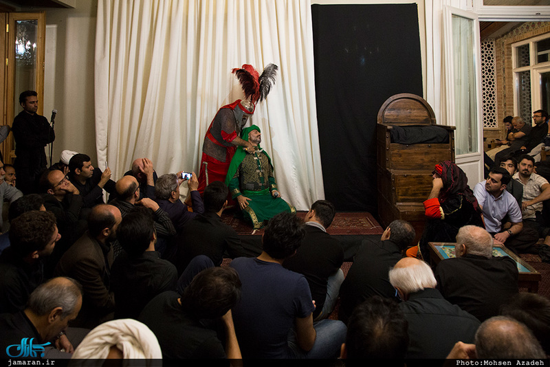 عزاداری شب عاشورای حسینی در منزل صادق خرازی