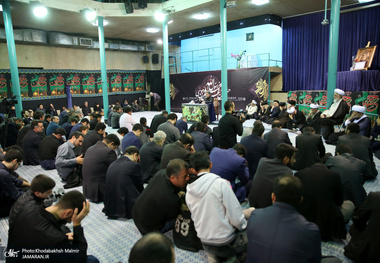 مراسم سوگواری آخر ماه صفر در حسینیه جماران