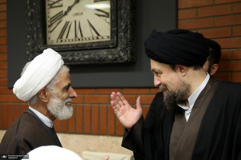 مراسم چهلمین روز درگذشت آیت الله بجنوردی در دائره المعارف بزرگ اسلامی - 3