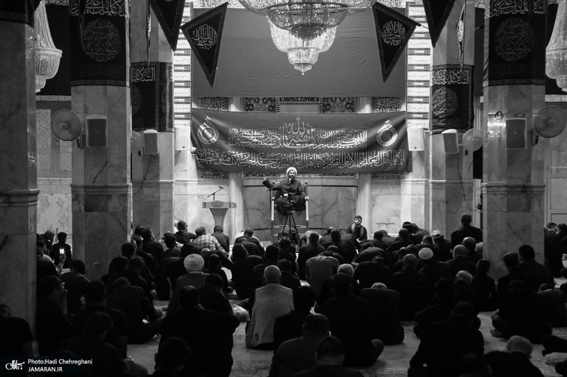 مراسم عزاداری دهه اول ماه محرم در مسجد اعظم قم
