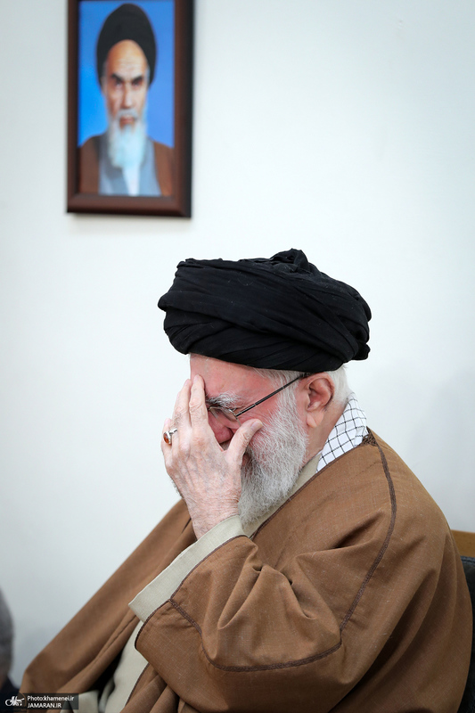 مجلس عزاداری سالروز شهادت حضرت امام جعفر صادق (ع) با حضور رهبر معظم انقلاب