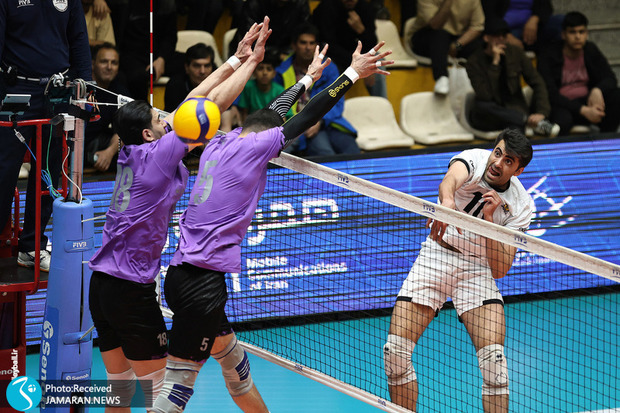صعود شهداب به فینال لیگ والیبال
