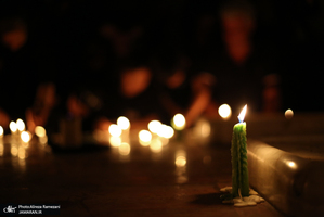 مراسم شام غریبان در میدان امام حسین (ع)