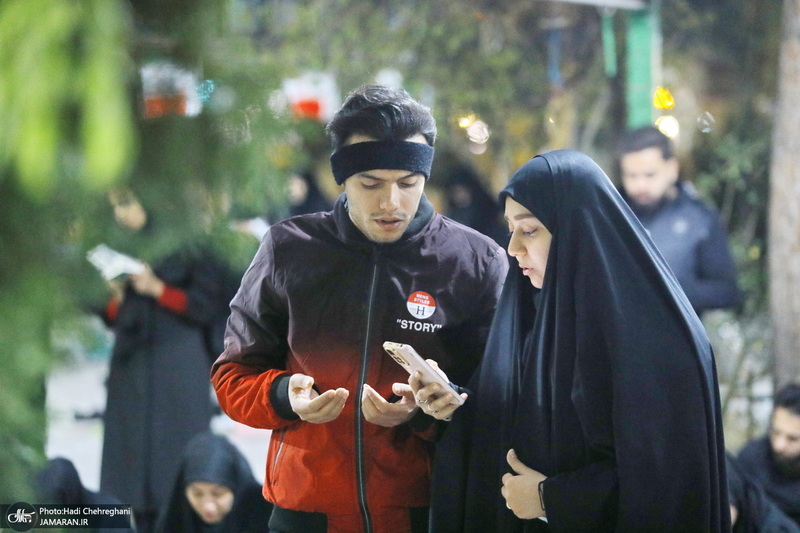 احیای شب بیست و یکم ماه مبارک رمضان در گلزار شهدای قم‎