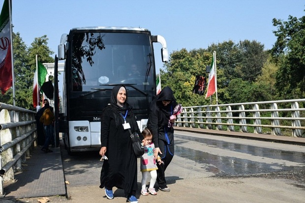 315 زائر خارجی با گذر از آستارا عازم مشهد و کربلا شدند