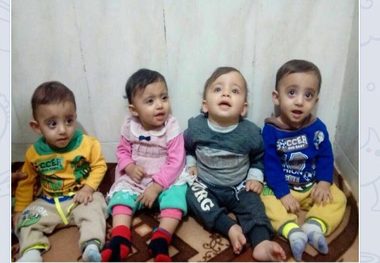 مدیرعامل تامین اجتماعی 100 میلیون ریال به چهارقلوهای دیری کمک کرد