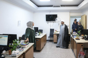 بازدید رییس موسسه تنظیم و نشر آثار امام خمینی (ره) از خبرگزاری ایسنا