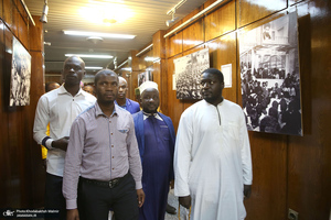 بازدید جمعی از طلاب کشورهای آفریقایی از جماران‎‎