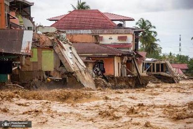  500 کشته در سیل و رانش زمین در اندونزی، سریلانکا و تایلند 