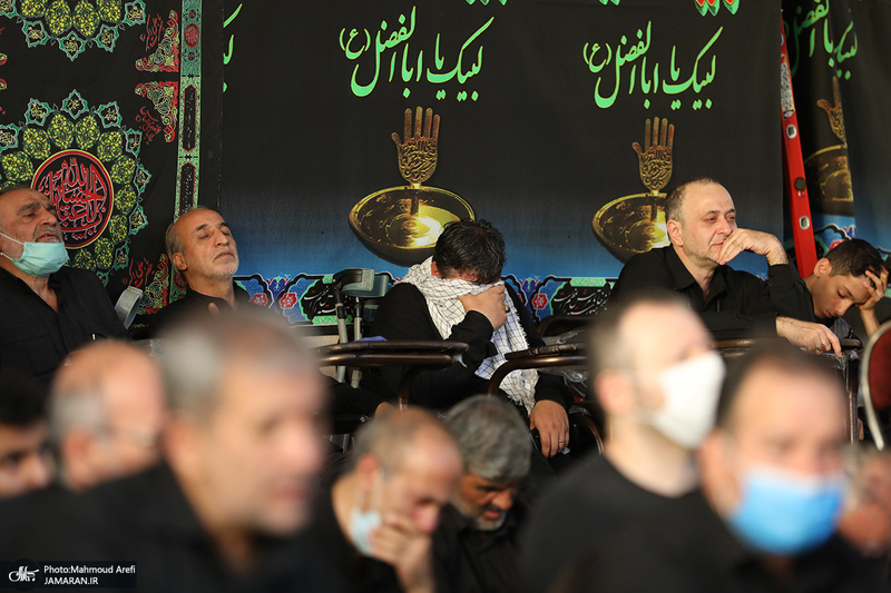 عزاداری شب عاشورای حسینی(ع) هیات گردان تخریب و گردانهای لشکر 27 محمد رسول الله(ص)