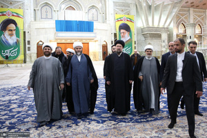 آیین افتتاحیه مرکز فعالیت‌های قرآنی در حرم مطهر حضرت امام خمینی (س)