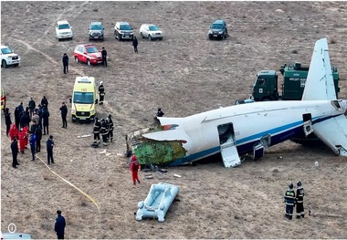 تنش میان مسکو و باکو؛ انتشار فایل صوتیِ فرمان حمله ارتش روسیه به هواپیمای مسافربری آذربایجان 