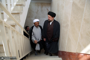 دیدار نوروزی سید حسن خمینی با کارکنان موسسه تنظیم و نشر آثار امام خمینی (س)