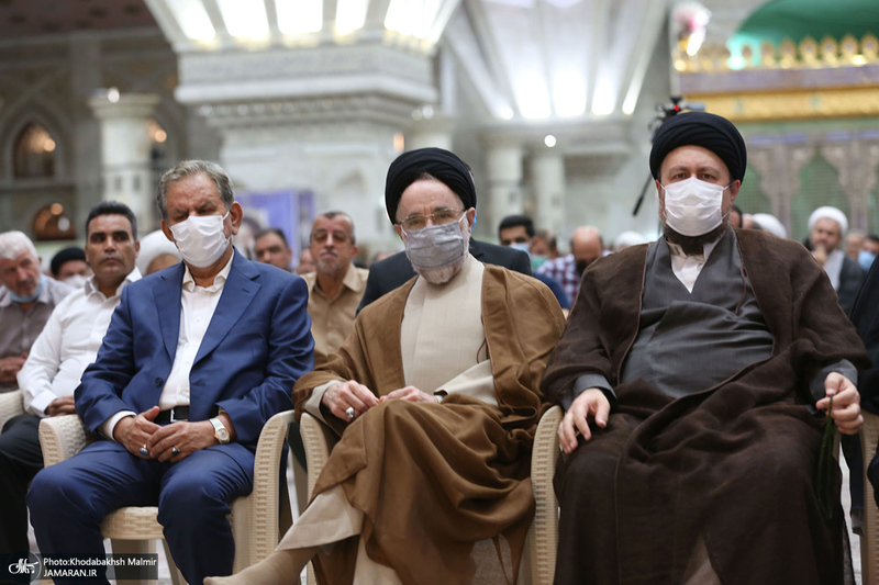 مراسم چهلمین روز ارتحال سید محمود دعایی در حرم مطهر امام خمینی