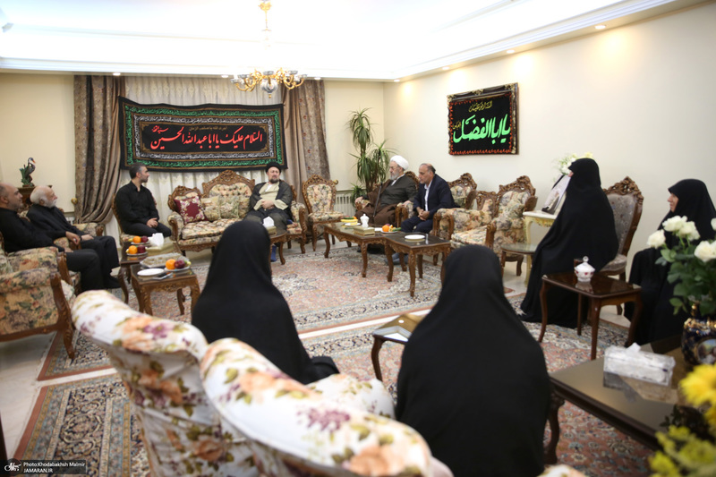 حضور سید حسن خمینی در منزل مرحوم حجت الاسلام و المسلمین حسینعلی نیری