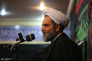 مراسم عزاداری شب شهادت حضرت فاطمه (س) در دارالزهرا (س)