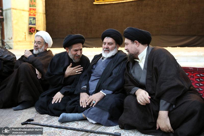 مراسم شام غریبان در حرم مطهر امام راحل