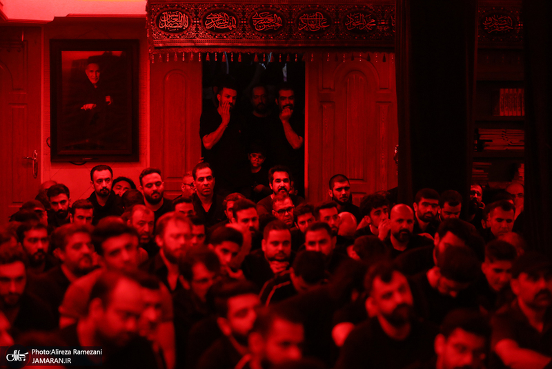 مراسم شب اربعین حسینی در حسینیه شهید امیر حسین اعتماد سعید