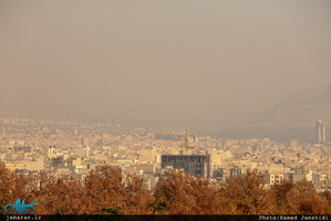 آلودگی هوای امروز تهران(1396/9/28)
